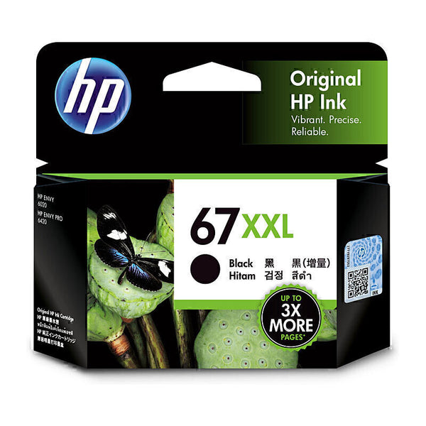 HP #67XXL Black Ink 3YM59AA