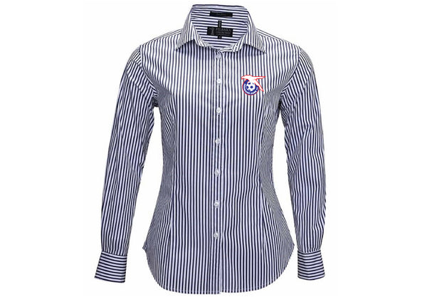 Henwood Park Ladies Navy/White  Shirt