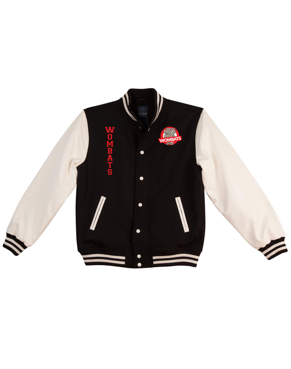 CSU Wombats Unisex Wool Blend Varsity Jacket