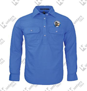 Lake Albert Pony Club Pilbara Close Front Long Sleeve Shirt