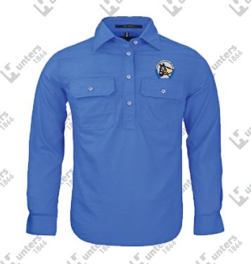 Lake Albert Pony Club Pilbara Close Front Long Sleeve Shirt