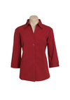 Ladies 3/4 Sleeve Metro Shirt