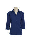 Ladies 3/4 Sleeve Metro Shirt