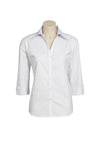 Ladies 3/4 Sleeve Metro Shirt