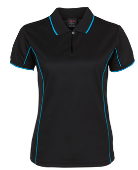 JB's Ladies Short Sleeve Piping Polo