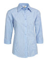 Mount Austin Public School Staff Micro Check Long & 3/4 Sleeve Shirts