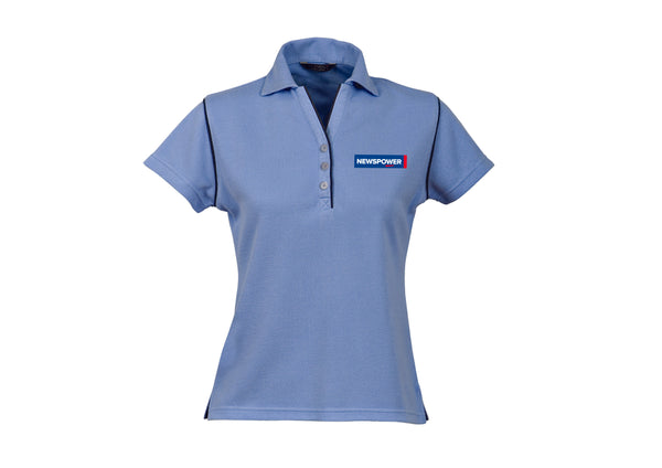 NEWSPOWER LADIES COOL DRY POLO