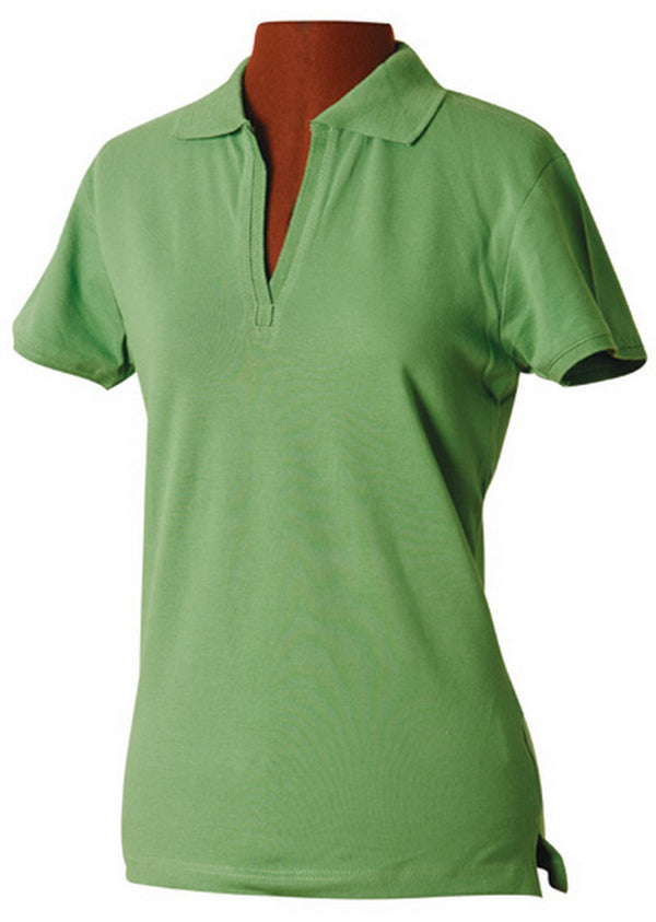 Ladies Cotton Longbeach Polo