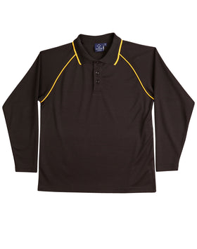 Mens CoolDry Long Sleeve Champion Plus Polo