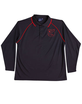 Marrar Public School Kids CoolDry Long Sleeve  Polo