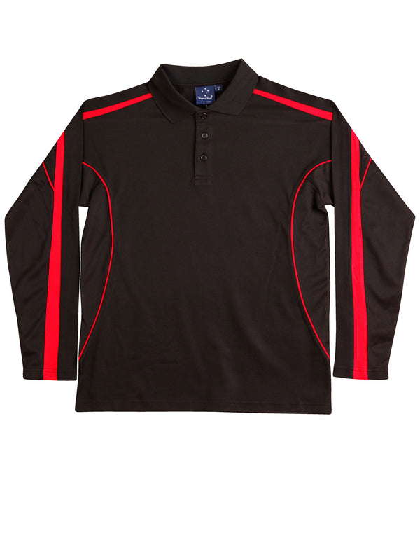 Kids TrueDry Long Sleeve Legend Plus Polo