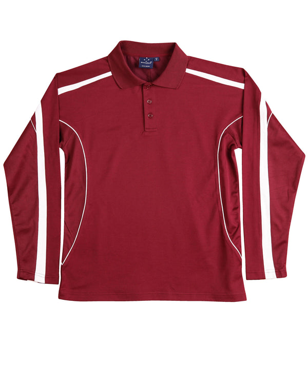 Kids TrueDry Long Sleeve Legend Plus Polo