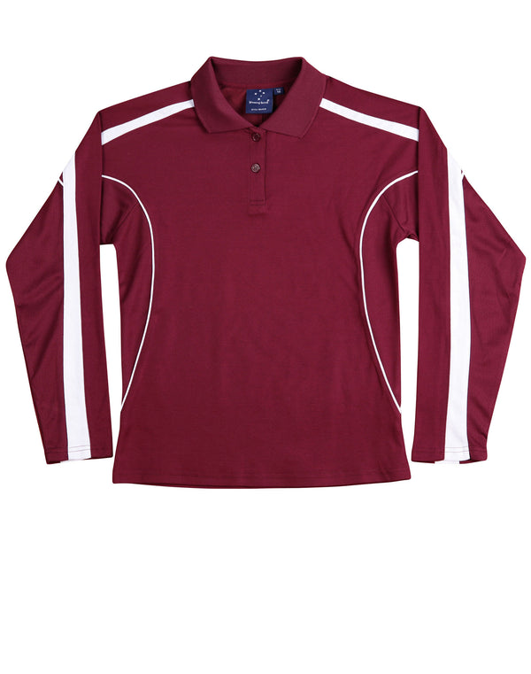 LADIES LEGEND PLUS LONG SLEEVE POLO