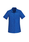 Florence Women's Daisy Print Short Sleeve Shirt