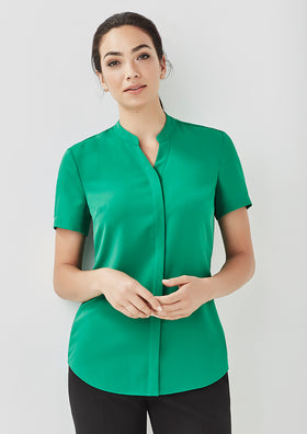 Womens Juliette Short Sleeve Blouse