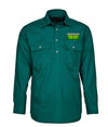 Wagga Four Wheel Drive Club Mens Pilbara Closed Front L/W Shirt