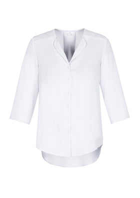 Lily 3/4 Sleeve Longline Blouse