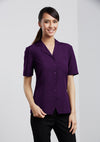 Ladies Short Sleeve Overblouse
