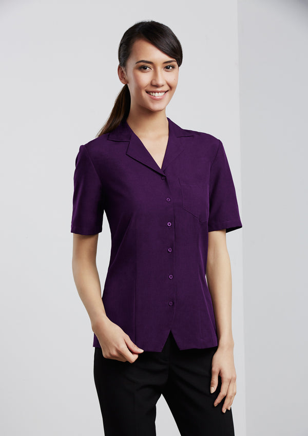 Ladies Short Sleeve Overblouse