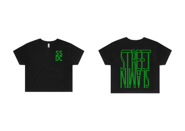SSDC Retro Ladies Crop Tee