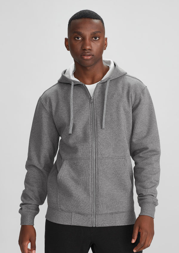 Mens Crew Zip Hoodie