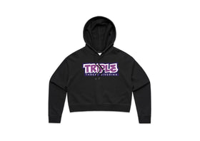 Triple Threat Women's Crop Hood