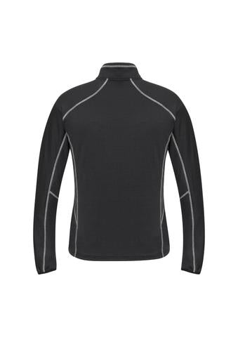 NEW Streetworx Unisex Stretch Micro Fleece 1/4 Zip - Black