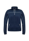 NEW Streetworx Unisex Stretch Micro Fleece 1/4 Zip - Navy
