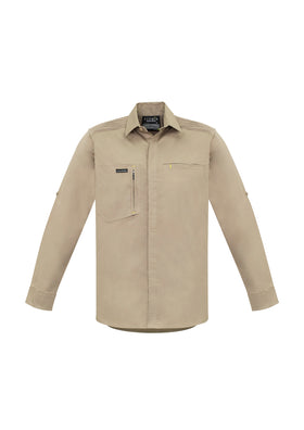 NEW Streetworx Mens L/S Stretch Shirt