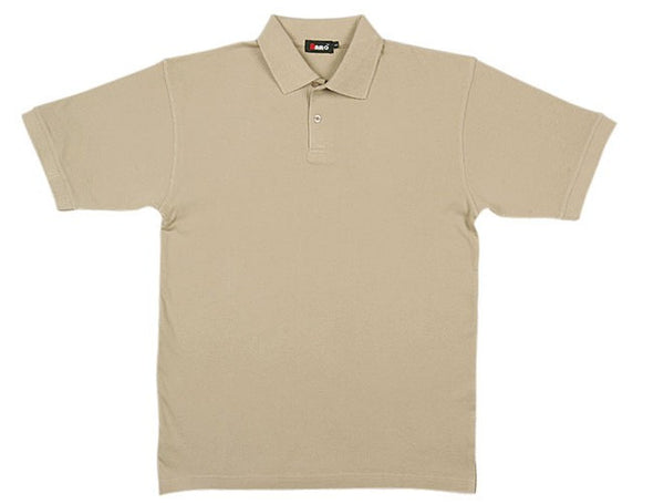 Mens Cotton Pigment Dyed Polo Shirt