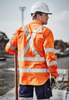 Mens Hi Vis X Back Taped Shirt