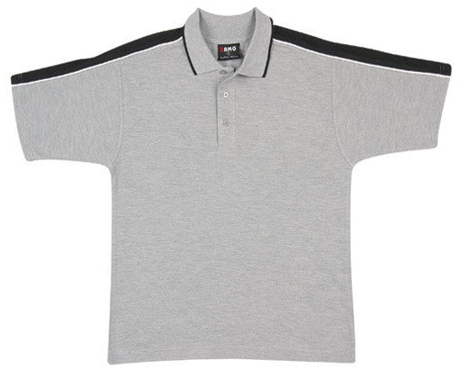 Mens Shoulder Panel Polo Shirt