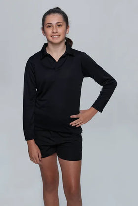 Botany Long Sleeve Kids Polo