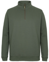 C of C Brass 1/2 Zip Sweat