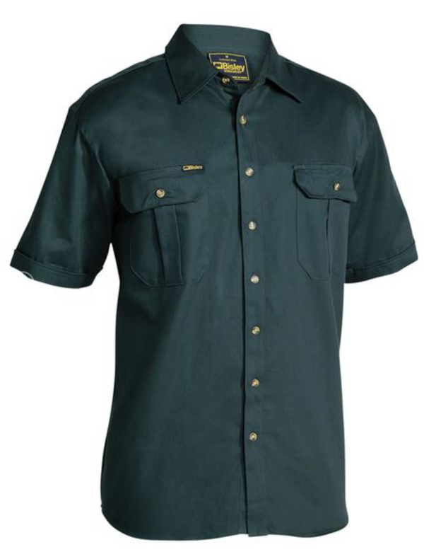 Original Cotton Drill Shirt Short Sleeve