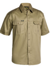 Original Cotton Drill Shirt Short Sleeve