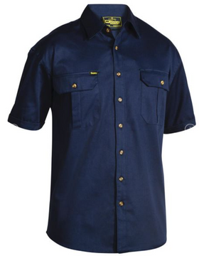 Original Cotton Drill Shirt Short Sleeve