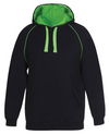 Contrast Fleecy Hoodie Adults