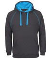 Contrast Fleecy Hoodie Adults