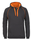 Contrast Fleecy Hoodie Adults