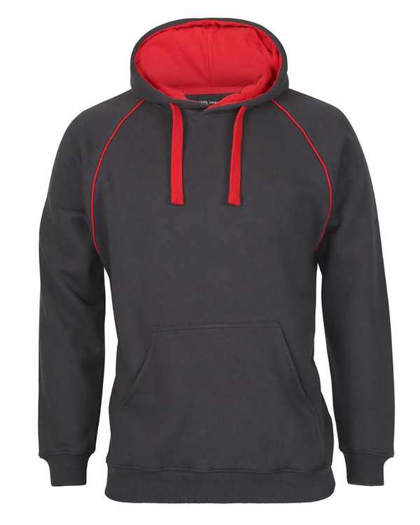 Contrast Fleecy Hoodie Adults
