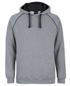 Contrast Fleecy Hoodie Adults