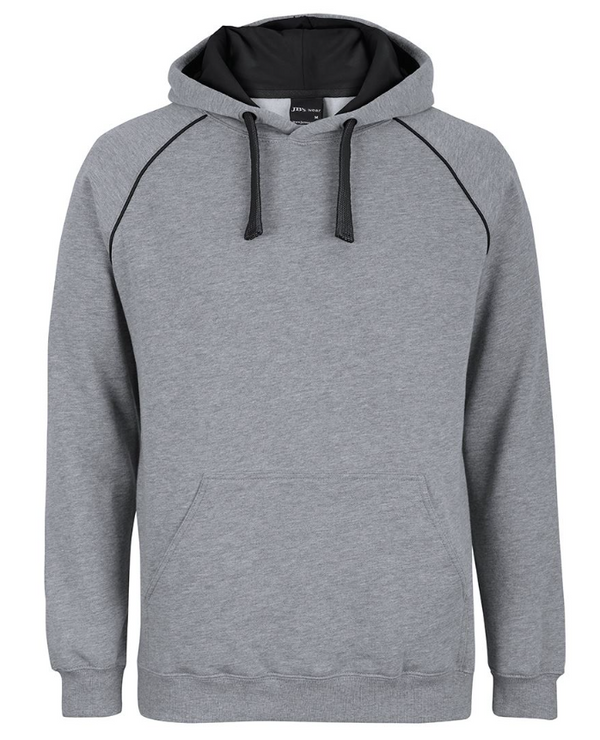 Contrast Fleecy Hoodie Adults