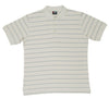 Mens Golf Stripe Jacquard Polo