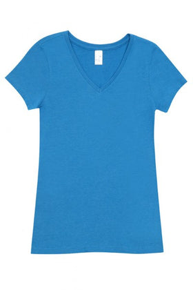 Ladies V-Neck Marl Tee