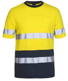 Hi Vis (D+N) Cotton T-Shirt