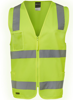 Hi Vis (D+N) Zip Safety Vest