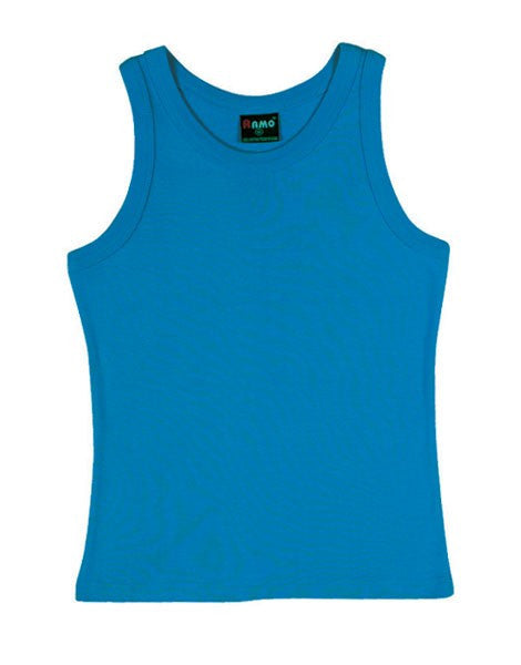 Ladies 1X1 Rib Singlet