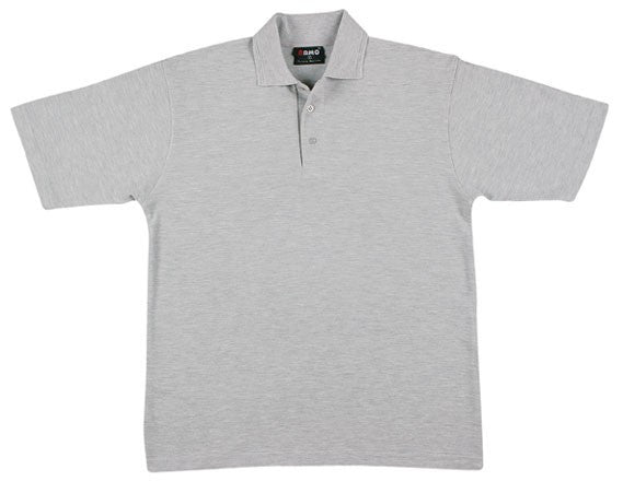 Mens Regular Pique Knit Polo Shirt