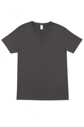 Mens V-Neck Marl Tee